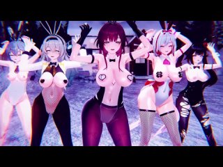 cxb le sserafim easy easy bunny girl hmv 1080p